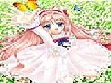 Jouer à Little girl and butterfly puzzle