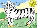 Jouer à Big zebra coloring