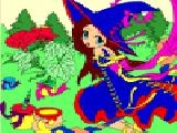 Jouer à Kid's coloring: the forest fairy