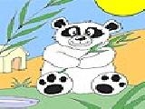 Jouer à Hungry panda coloring