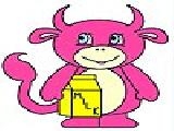 Jouer à Cuddly cow coloring