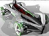 Jouer à Green wheeled car puzzle