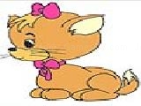 Jouer à Cuddly cat coloring