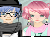 Jouer à Anime couple dress up game