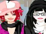 Jouer à Rainy day with bff dress up game
