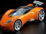 Jouer à Orange lightning car puzzle