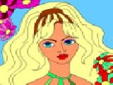 Jouer à Kid's coloring: beautiful girl