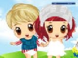 Jouer à Twin baby boy and girl dressup