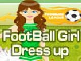 Jouer à Football girl dress up