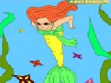 Jouer à Kid's coloring: beautiful mermaid