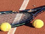 Jouer à Tennis racket balls