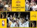 Jouer à Puzzle nba champions 2010 - los angeles lakers -