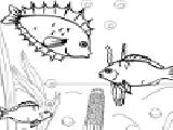 Jouer à Kid's coloring: little fishes