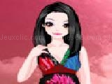 Jouer à Flower printed dressup