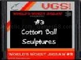 Jouer à World's worst jigsaw #3: cotton ball sculptures