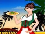 Jouer à Waitress girl dress up