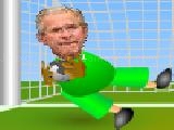 Jouer à George bush new job :goalkeeper