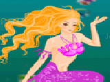 Jouer à Beautiful mermaid dress up