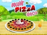 Jouer à Fruit pizza deco