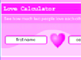 Jouer à Love calculator