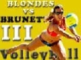 Jouer à Blondes vs brunettes-3 volleyball
