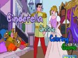 Jouer à Cinderella online coloring game