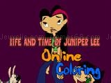 Jouer à Life and time of juniper lee online coloring game