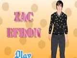Jouer à Zac efron dress up game