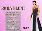 Jouer à Emily blunt dress up game