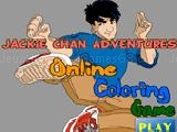 Jouer à Jackie chan adventures online coloring game