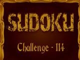 Jouer à Sudoku challenge  114