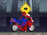 Jouer à Spiderman motobike