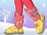 Jouer à Dress my snow boots