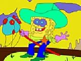 Jouer à Cowboy spongebob coloring