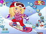 Jouer à Snowboarder girl dress up