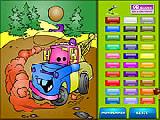 Jouer à Kids coloring car s