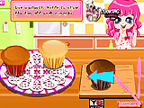 Jouer à Butterfly banana cupcake