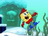 Jouer à Spongebob snowboarding