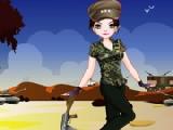 Jouer à Army girl dressup