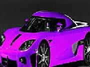 Jouer à Fast purple car slide puzzle