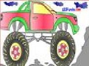 Jouer à Monster truck coloring