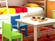Jouer à Kids colorful bedroom hidden alphabets