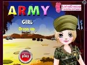 Jouer à Army girl dressup