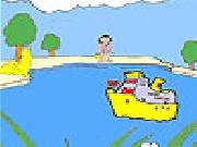 Jouer à Marissa at the beach coloring