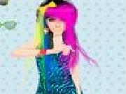 Jouer à Multicolor dyed hair girl