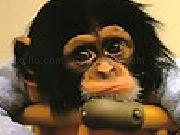 Jouer à Little monkey jigsaw