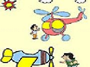 Jouer à Aviation museum coloring