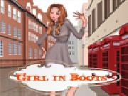 Jouer à Girl in boots dress up