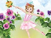 Jouer à Cute pink fairy dress up