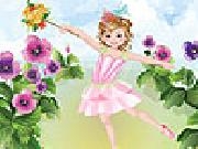 Jouer à Cute pink fairy dress up